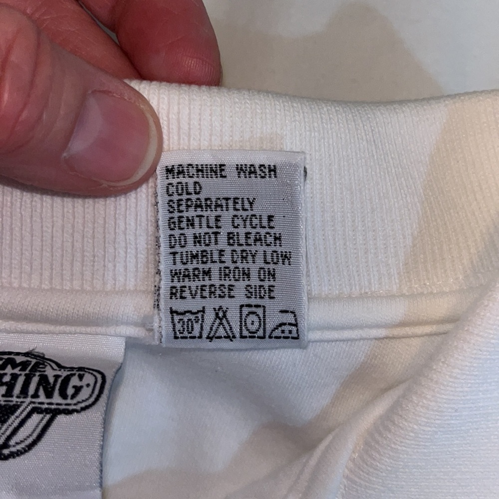 Looney Tunes Acme Clothing Co. Tweety Bird Men’s Polo Golf Shirt Size M White - Picture 6 of 6